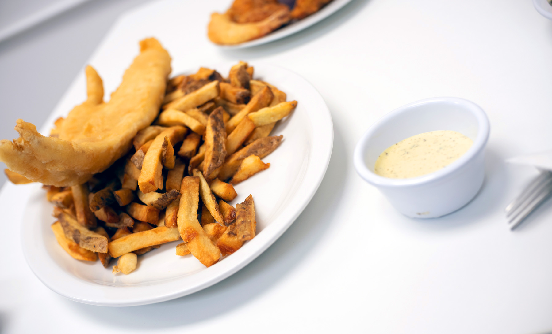 Haddock and Homemade Tarter Sauce